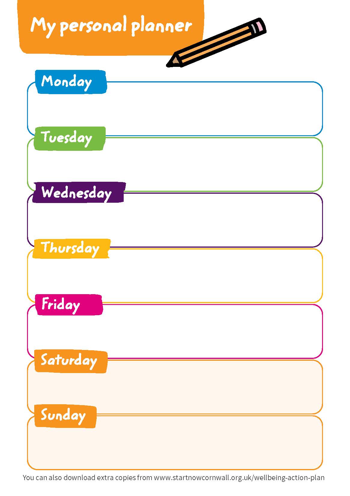 TM My personal planner